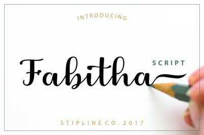 Fabitha Script Upright