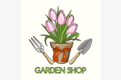 Garden Shop Emblem