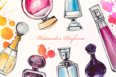 Perfume Watercolor set