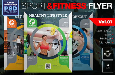 Sport & Fitness Flyer Vol.01
