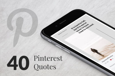 40 Pinterest Quotes