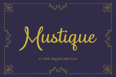 Mustique Script
