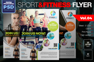 Sport & Fitness Flyer Vol.04