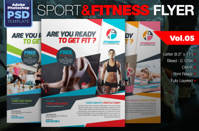 Sport & Fitness Flyer Vol.05