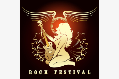 Rock Festival Music Show poster