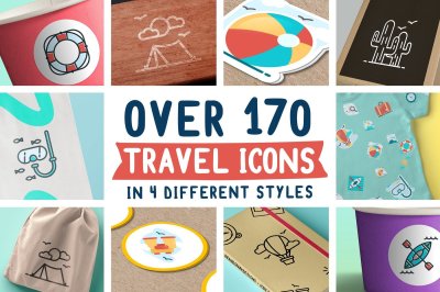 170 Travel Icons