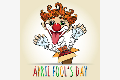 Happy Fools Day Illustration