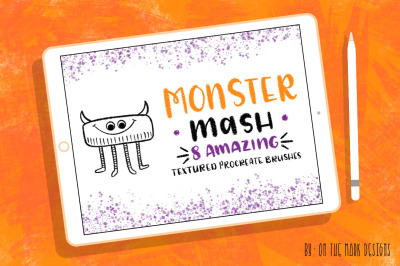 Monster Mash Textured Procreate Brushes