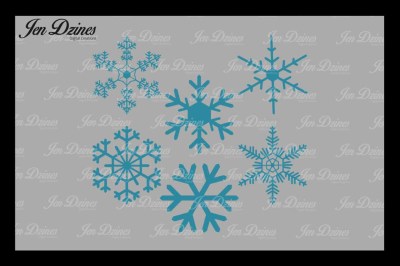 Snowflakes SVG DXF EPS PNG