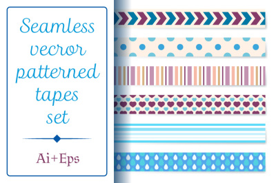 Seamless patterned tapes set