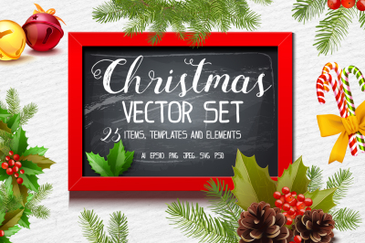 Christmas vector set