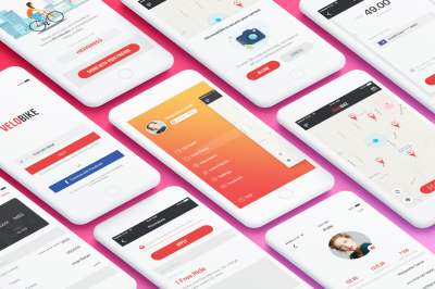 VeloBike - Rental App UI Concept