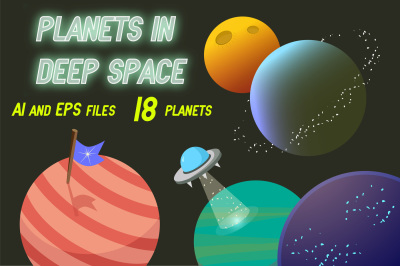 Planets in deep Space