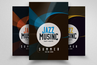 Midnight Jazz Flyer Template