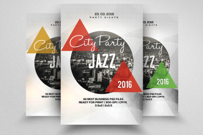 Solo City Party Flyer