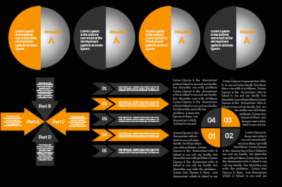 Business Infographic Psd File