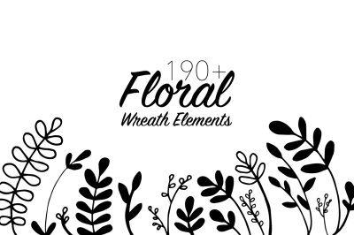 Floral Wreath Elements