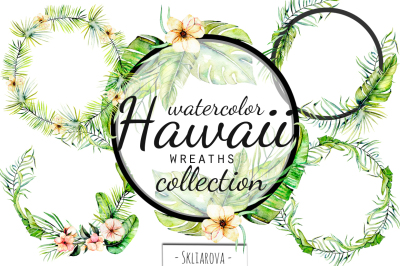 "Hawaii". Wreaths collection.