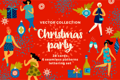 Christmas Party! Vector collection.