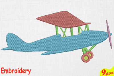 Plane Airplane Designs for Embroidery Machine Instant Download Commercial Use digital file 4x4 5x7 hoop icon symbol sign old Science war 1 plane toy toys  115b