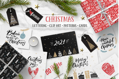 Christmas graphics collection