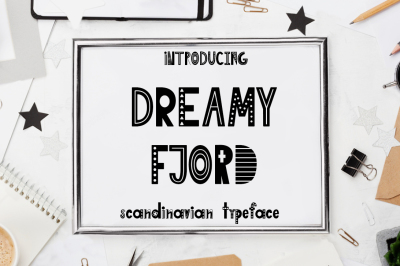 Dreamy Fjord-Scandinavian font