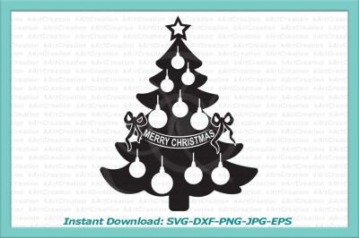 Merry Christmas svg, Christmas tree svg, Christmas balls svg, Merry Christmas tree svg, star svg, dxf, png, jpeg, bows svg, words svg, svgs