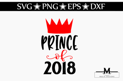 Prince of 2018 SVG