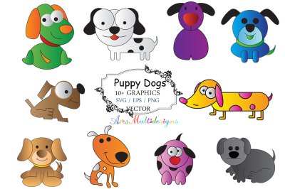 puppy Dog graphics and illustrations / Puppy dog svg /dog animals clip art SVG /dog vector/ hand drawn doodle puppy dog / Eps / Png 