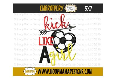 Kick like a girl - Soccer