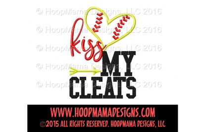 Kiss my cleats - Softball