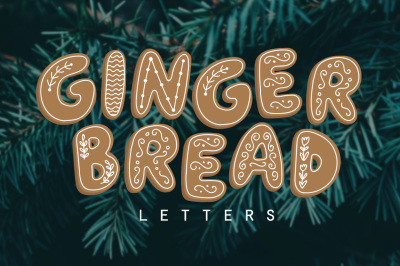 Gingerbread Letters