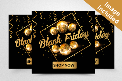 Black Friday Sale Offer Banners