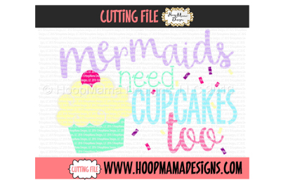 Mermaids need cupcakes too