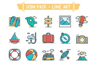 Icon Pack - Line Art