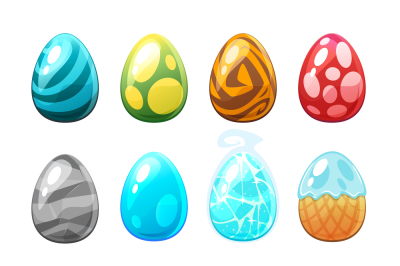 Game UI elements - eggs