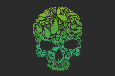 Herbs Skull