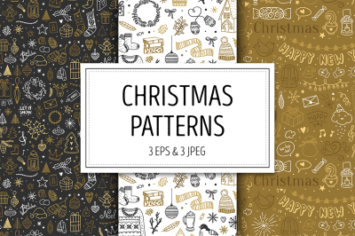 3 Christmas Patterns