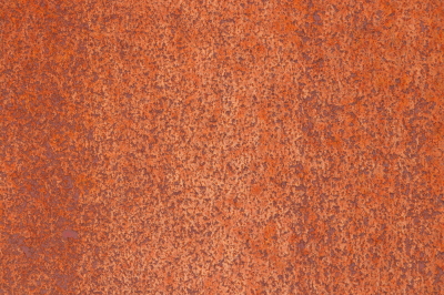Rusty Paint Wall Texture. Blank Clean Corroded Surface.