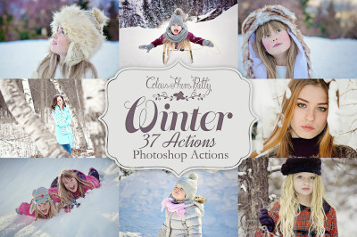Winter Actions for Photoshop