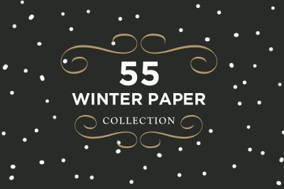 55 Winter patterns collection