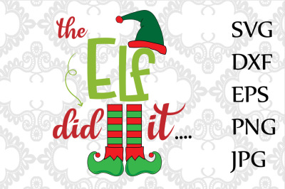 The elf did it SVG