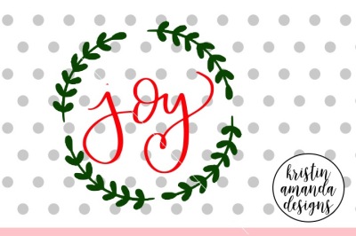 Download Download Joy Christmas SVG DXF EPS PNG Cut File • Cricut ...