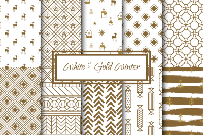 White and Gold Winter