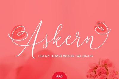 Askern - Delicate Script