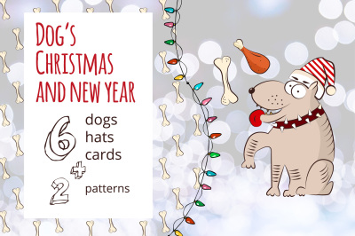 Dog's Christmas and New Year