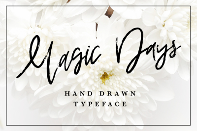 Magic Days Hand Drawn Font