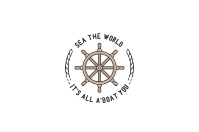 Sea The World It's All A'Boat You
