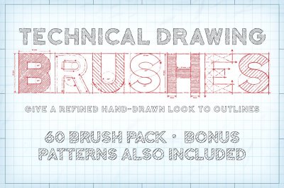 Technical Drawing Brushes