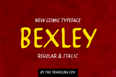 Bexley - Comic Typeface